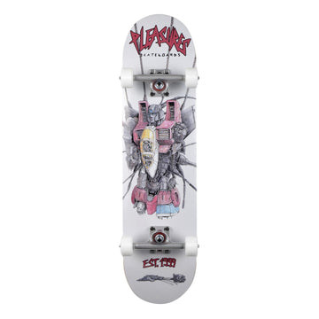 Pleasures skateboards completo Robotika War pro