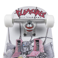 Pleasures skateboards completo Robotika War pro