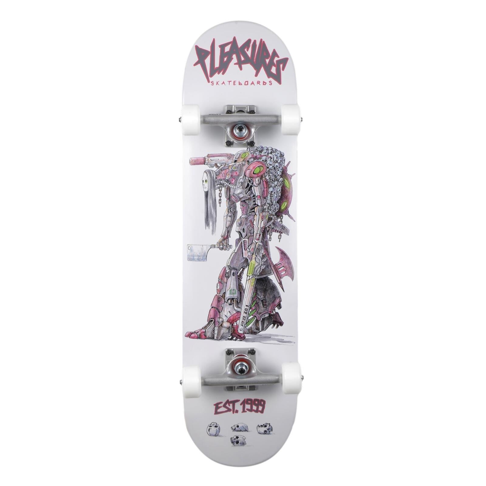 Pleasures skateboards The Butcher pro completo