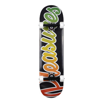 Pleasures skateboards Rasta Classic Logo pro completo
