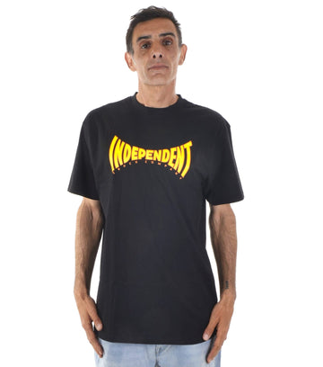 Independent Spanning T Shirt Black