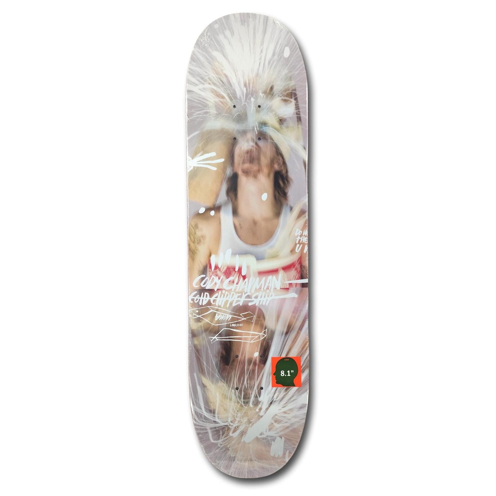 UMA LANDSLED CODY CHAPMAN TAPED 8.125" SKATEBOARD DECK