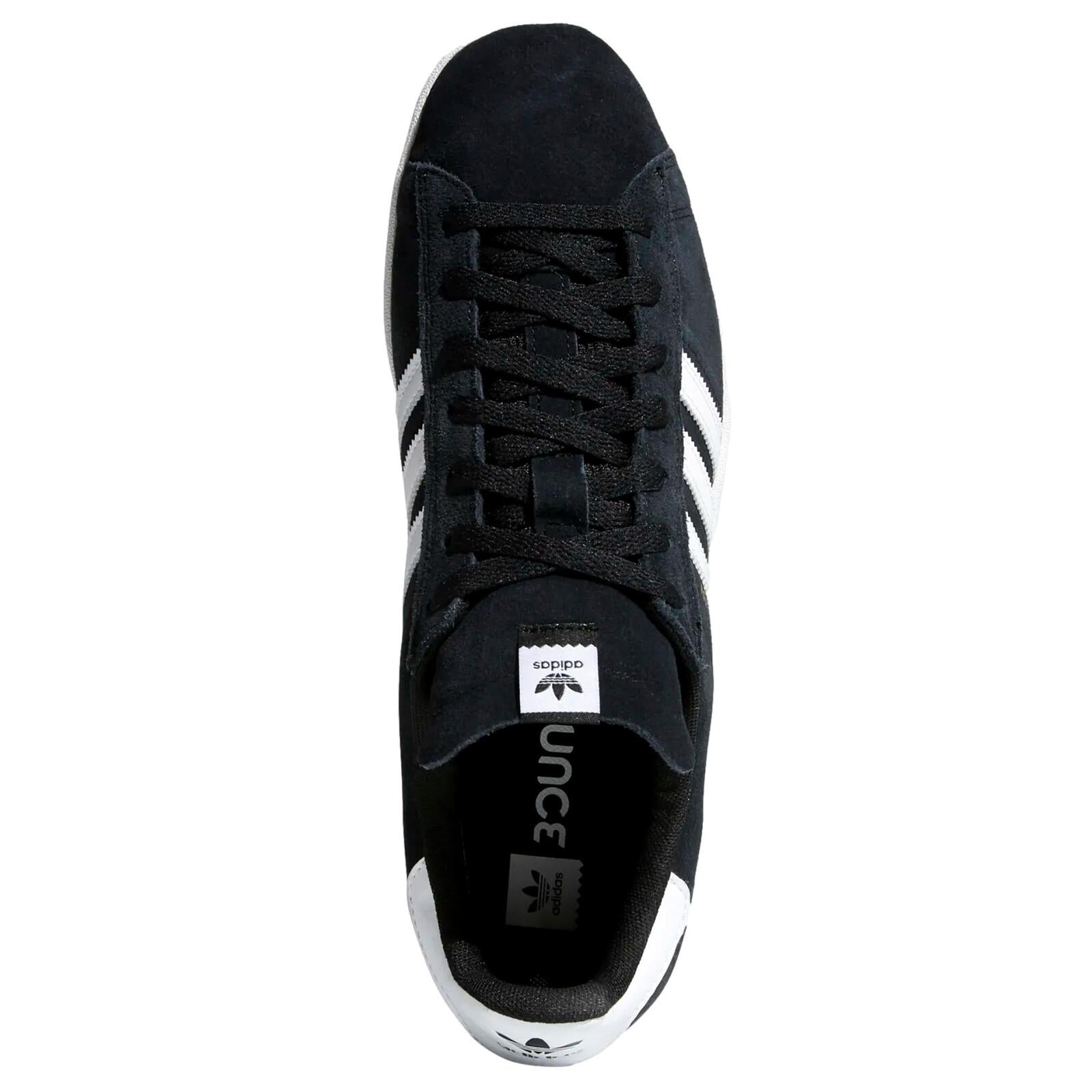 adidas campus adv black white