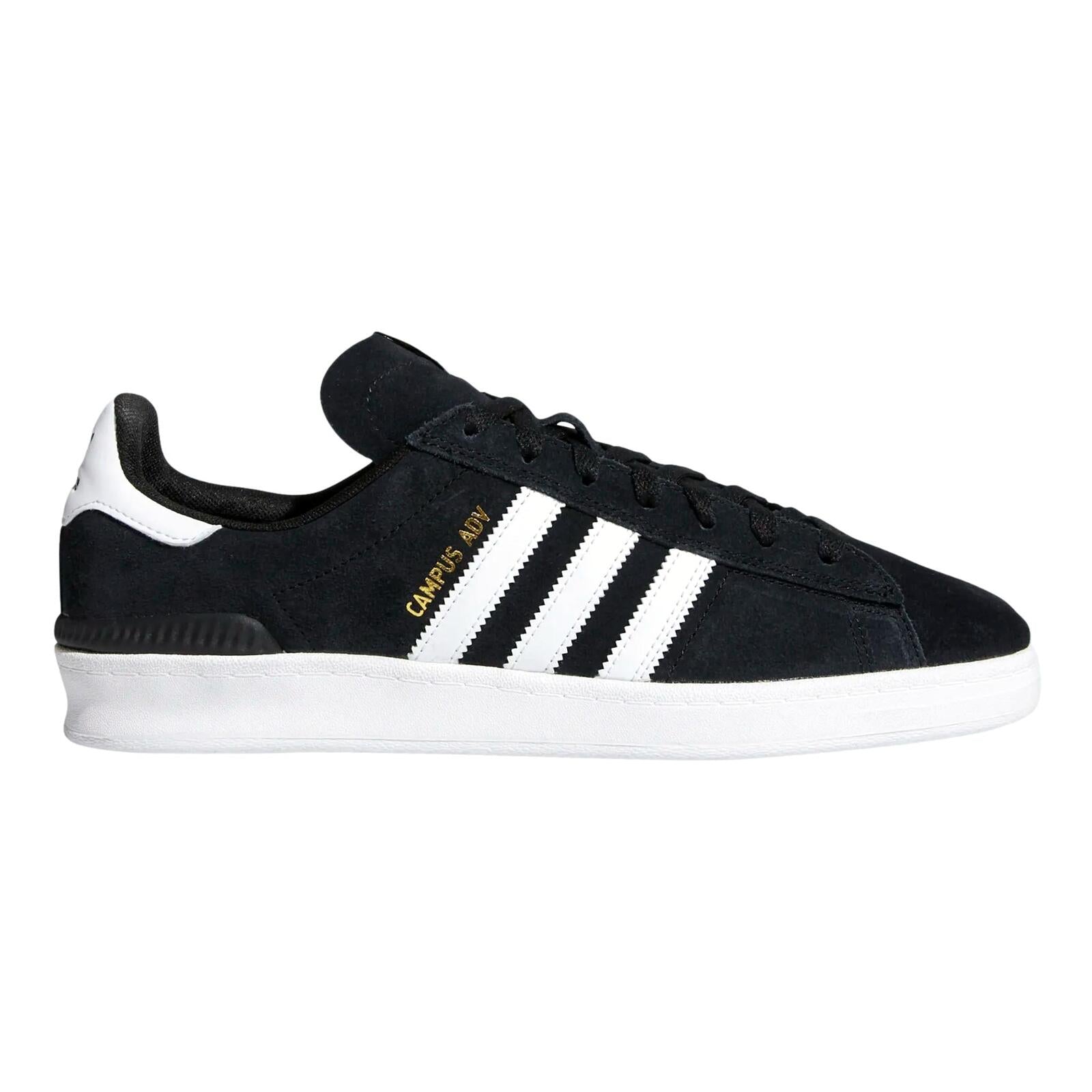 adidas campus adv black white