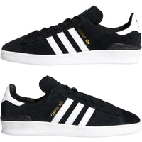 adidas campus adv black white