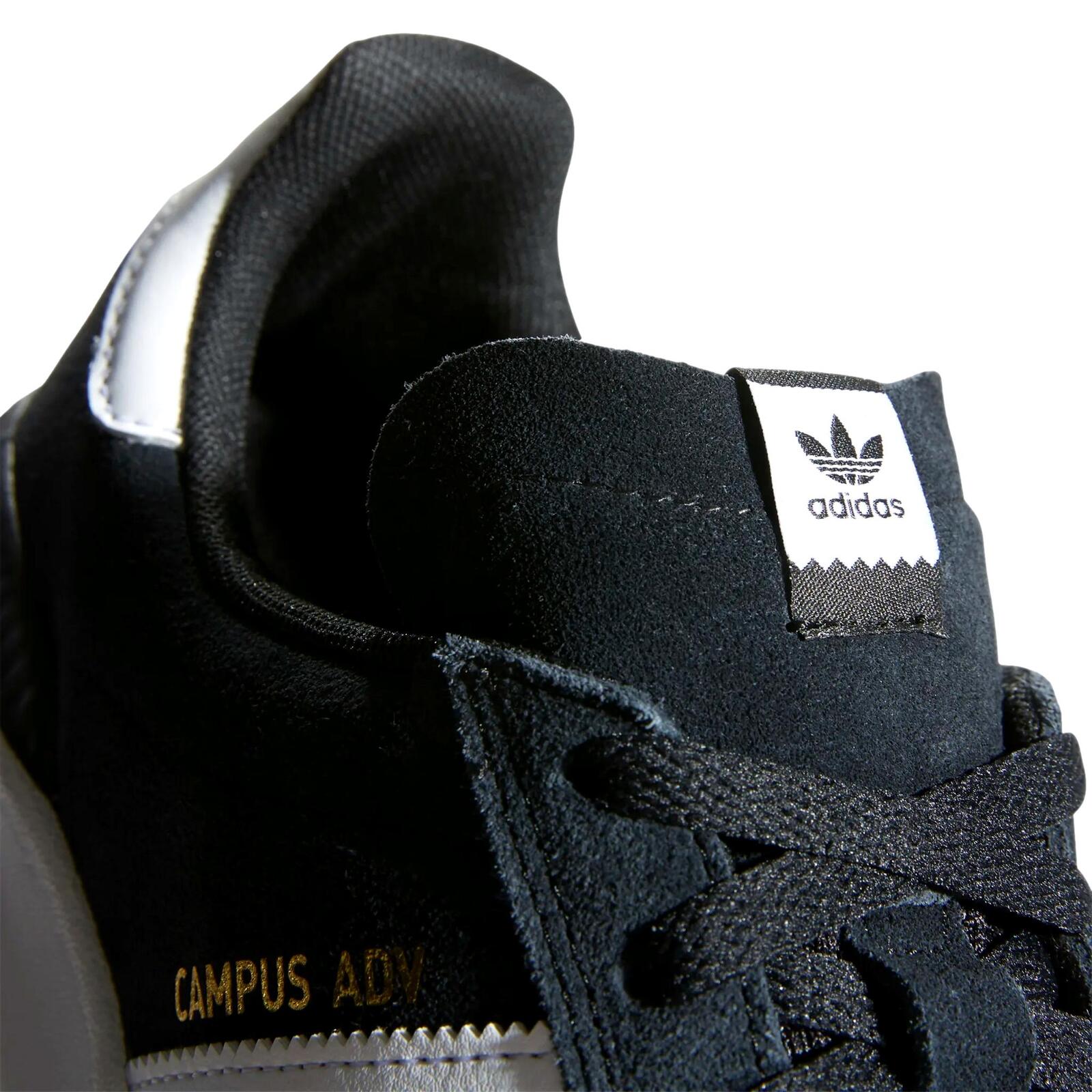 adidas campus adv black white