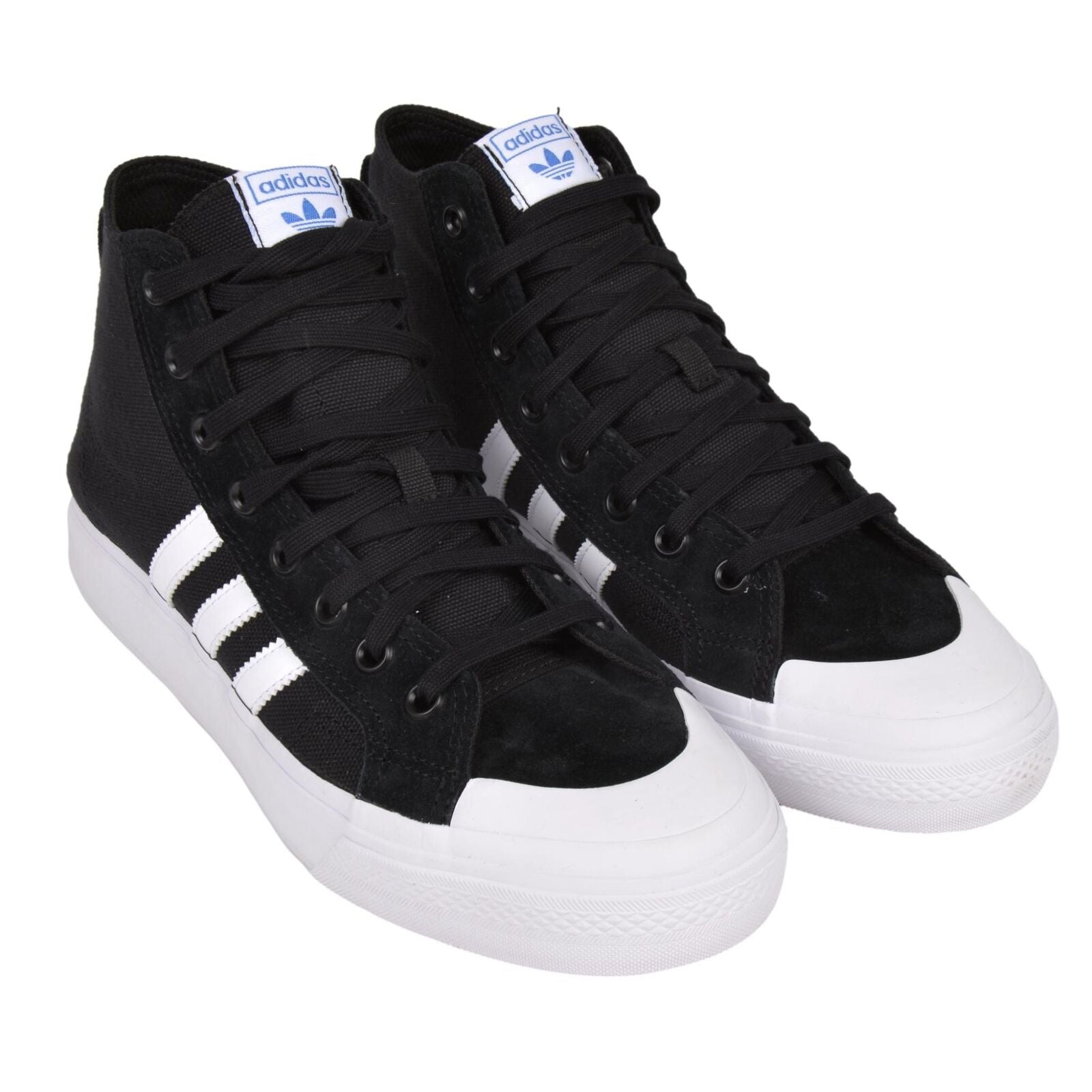 Scarpa Adidas Nizza Hi Adv Black White