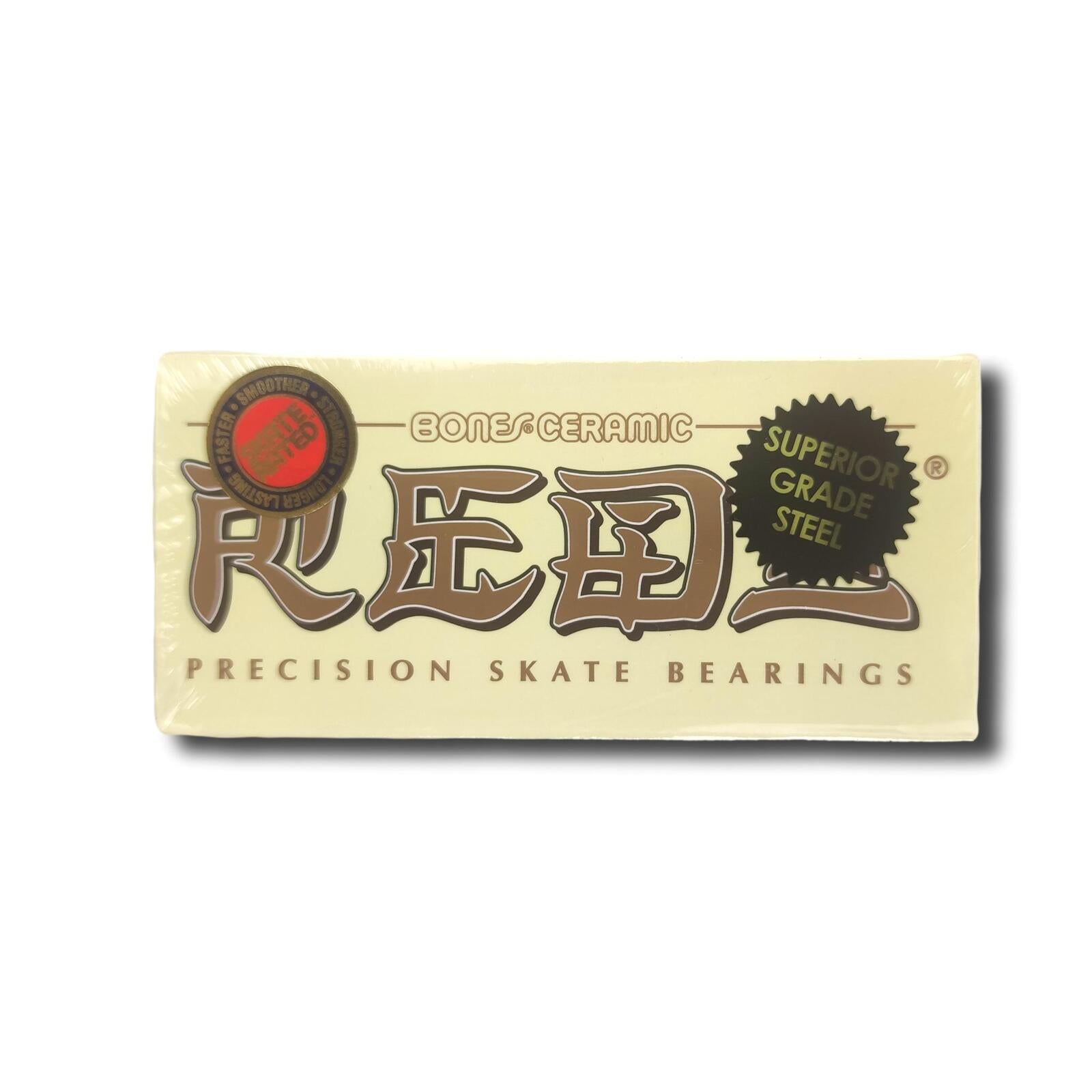 BONES REDS CERAMIC PRECISION SKATE BEARINGS