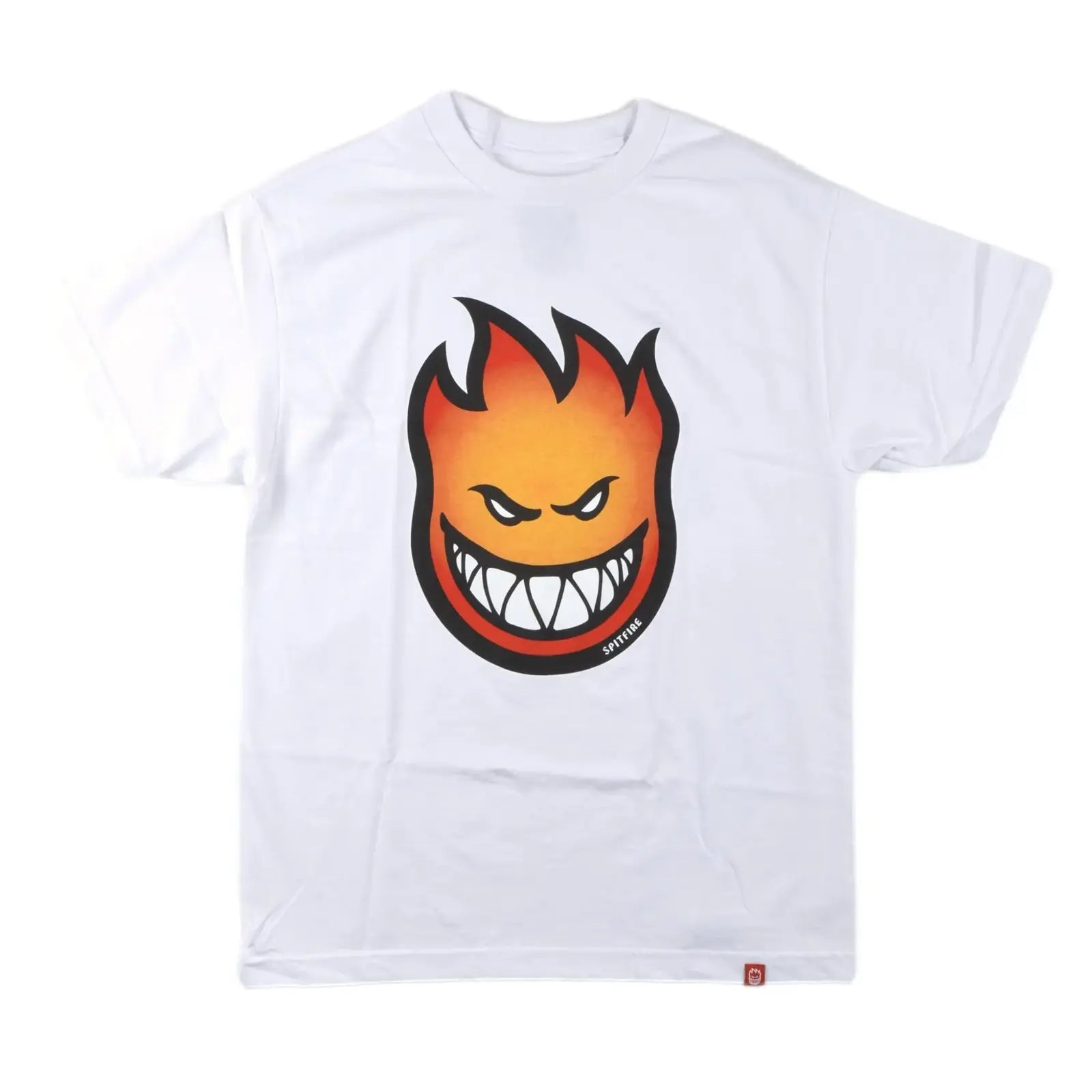 Spitfire Maglietta Fade Bighead Bianca