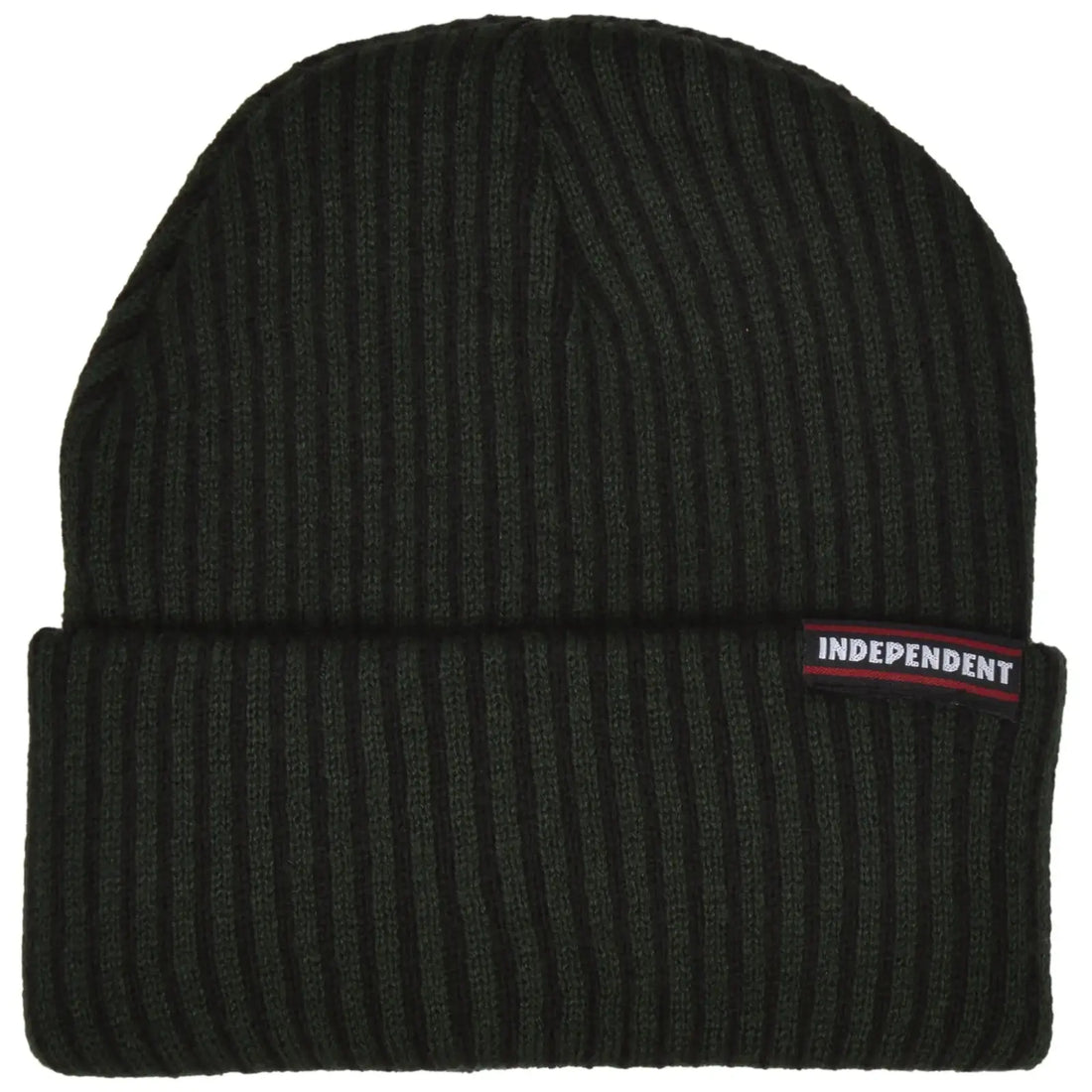 Independent ITC Streak Label Beanie Black/Green