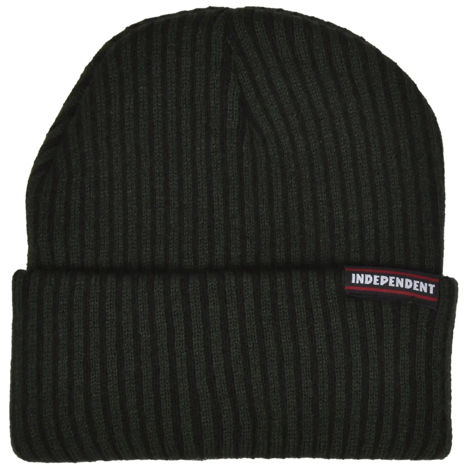 Independent ITC Streak Label Beanie Black/Green