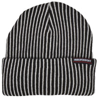 Independent Streak Label ITC Beanie Black/Grey