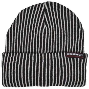 Independent Streak Label ITC Beanie Black/Grey