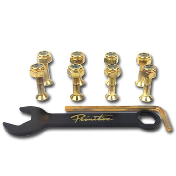 PRIMITIVE SKATEBOARD VITI ALLEN GOLD 7/8"