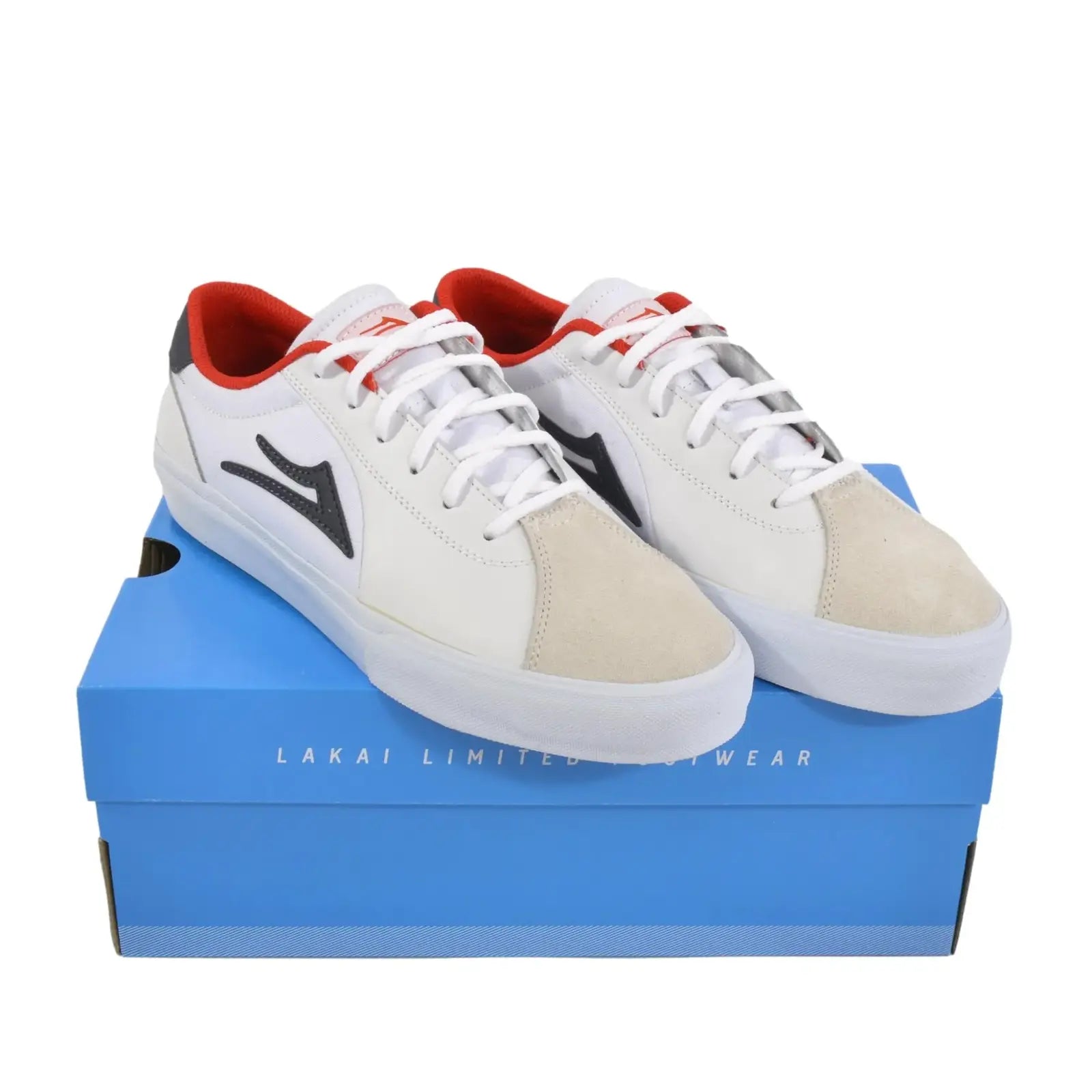 Lakai Flaco II Scarpa White Navy