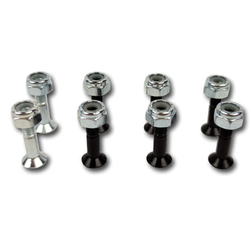 INDEPENDENT SKATEBOARD SILVER CROSS BOLTS VITI PHILLIPS 7/8"