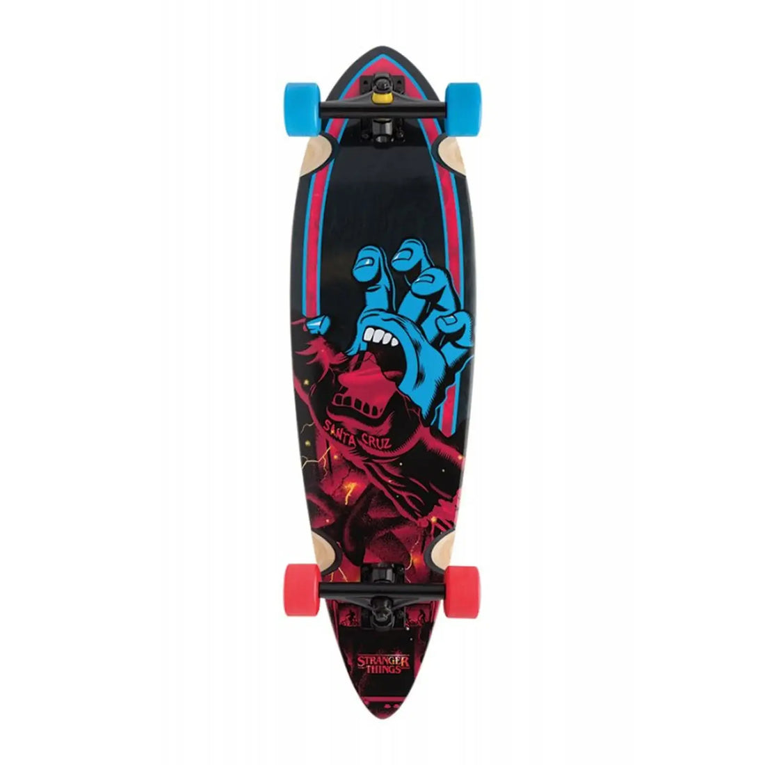 Santa Cruz longboard Stranger Things Cruzer Pintail 33"