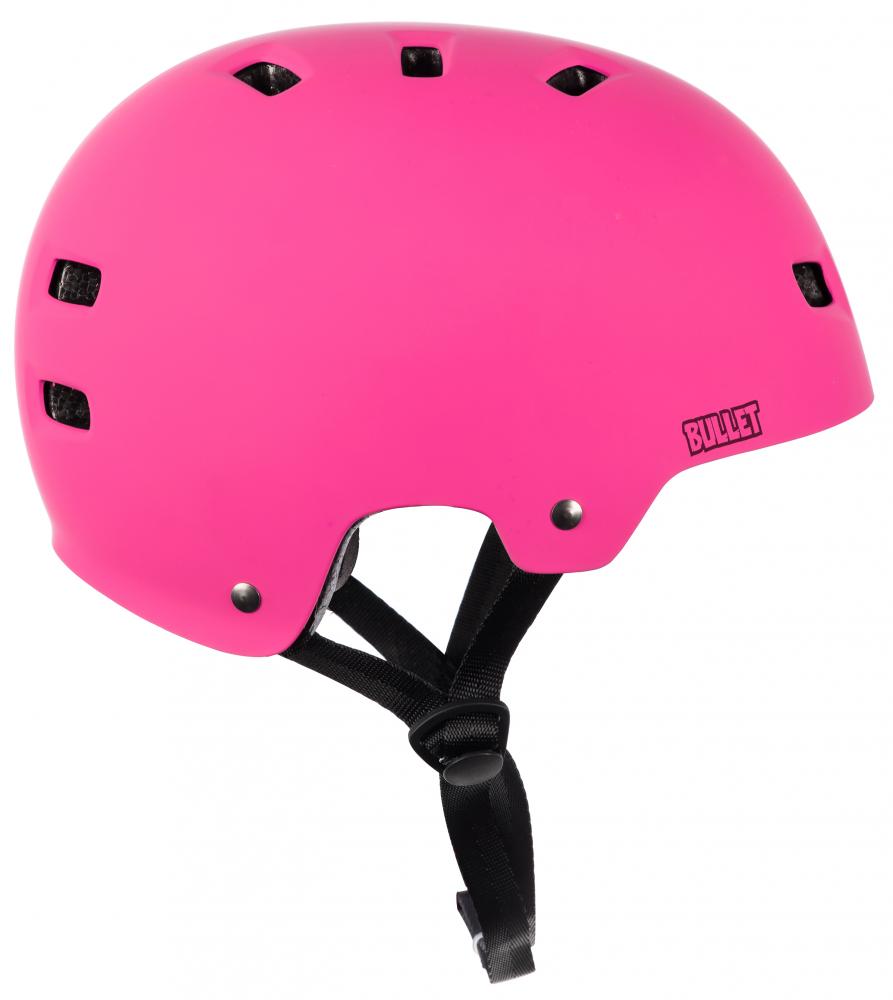 BULLET YOUTH DELUXE HELMET MATT PINK 49-54 CM