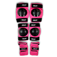 BULLET SAFETY GEAR PINK COMBO PADSET JR