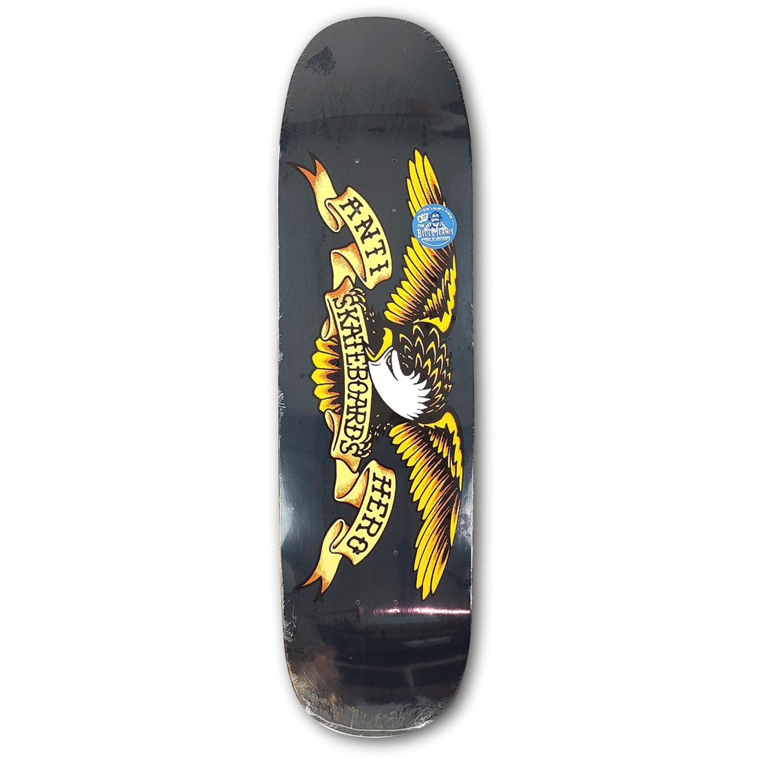 ANTI HERO SKATEBOARD BLUE MEANIE TEAM SHAPED EAGLE DECK 8.75"