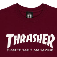 maglietta thrasher uomo marron