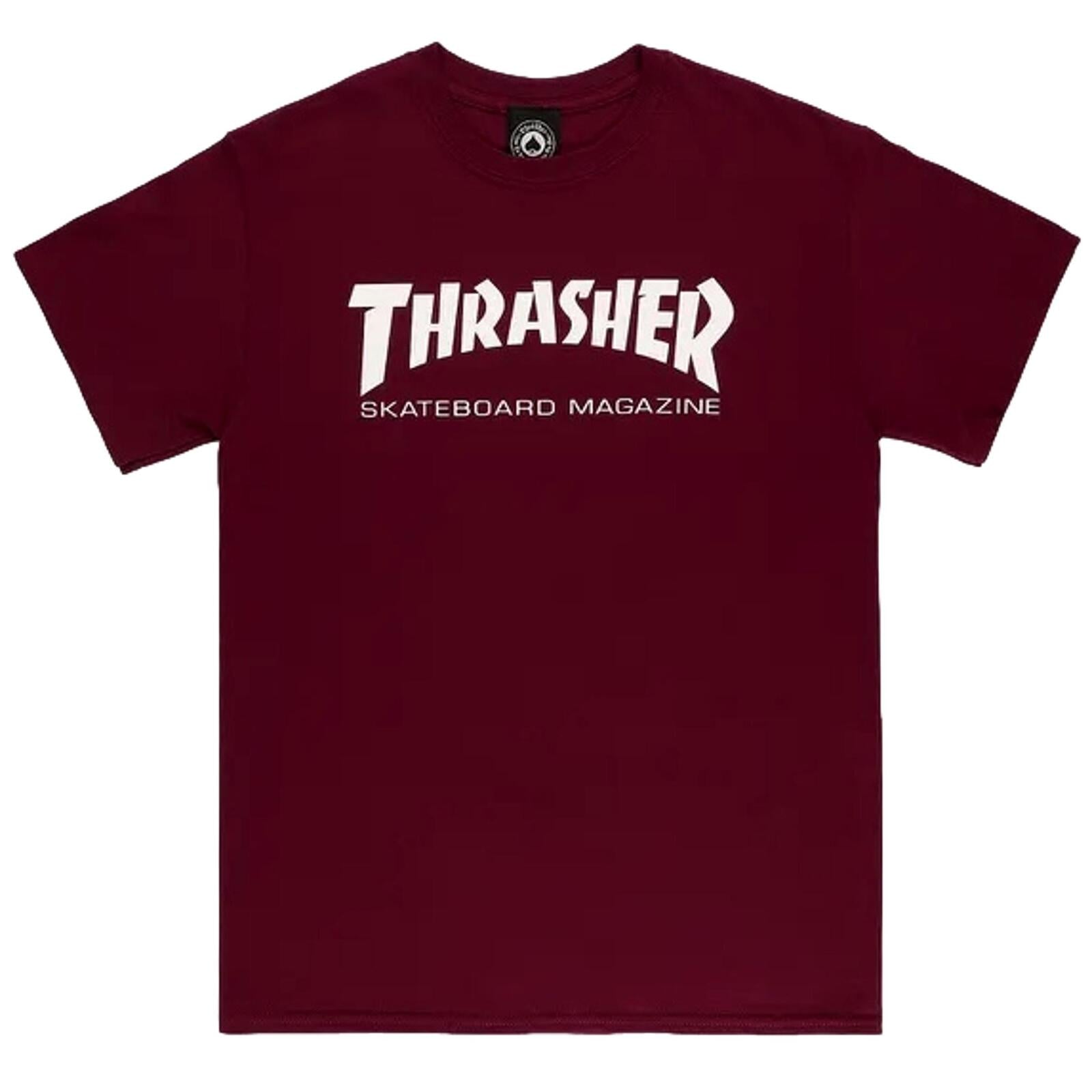 maglietta thrasher uomo marron