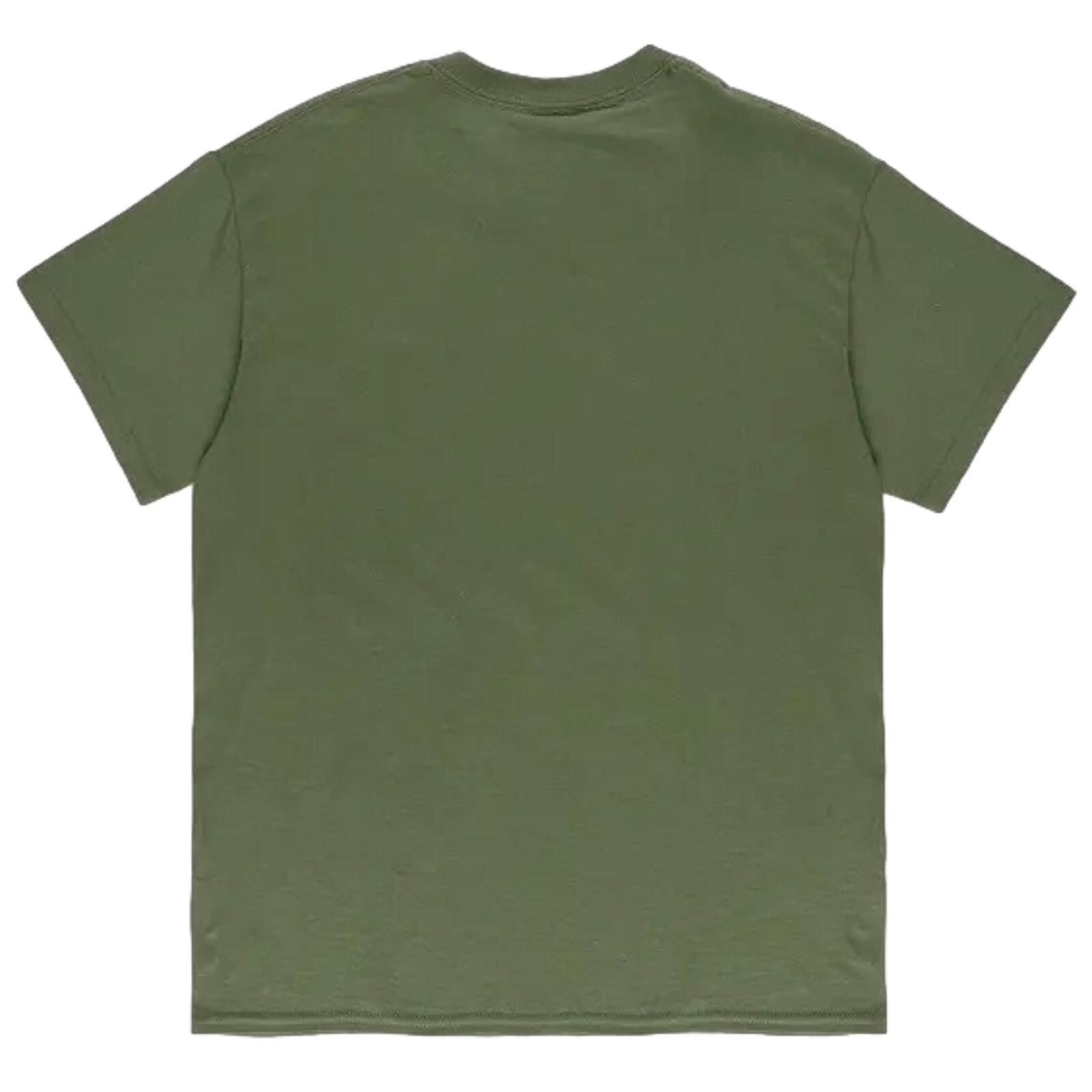 thrasher maglietta uomo verde