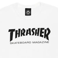 thrasher maglietta bianca