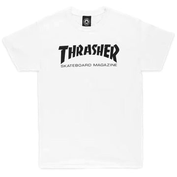 thrasher maglietta bianca