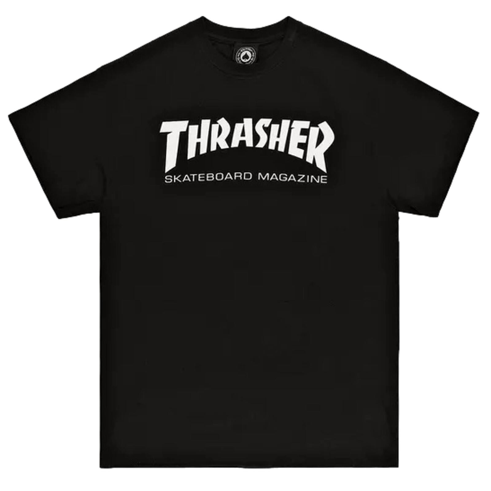 thrasher maglietta black