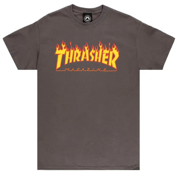 thrasher flame charcoal