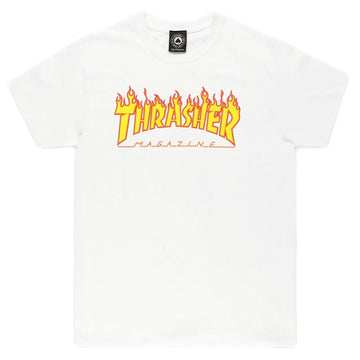 thrasher flame white