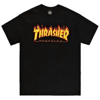 thrasher flame black