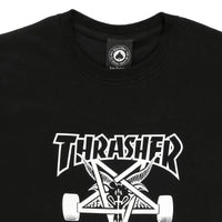 Thrasher Maglietta Skate Goat Black