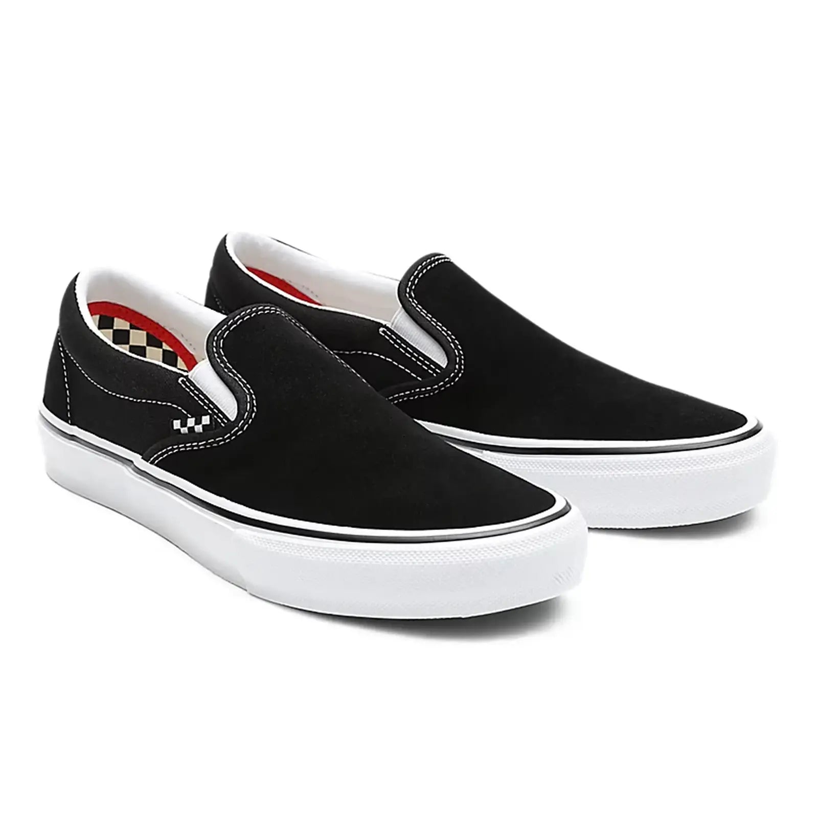 Vans Skate Slip On Scarpa Black White