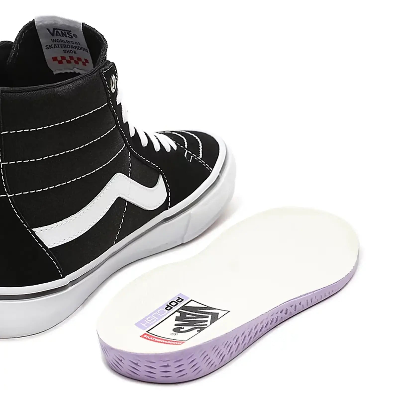 Vans Skate Sk8 Hi Scarpa Black White