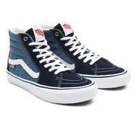 Vans Sk8 Hi Skate Scarpa Navy White