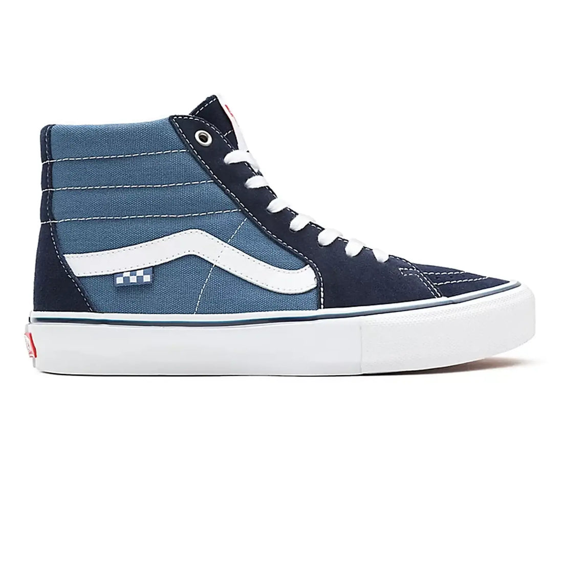 Vans Sk8 Hi Skate Scarpa Navy White