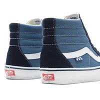 Vans Sk8 Hi Skate Scarpa Navy White