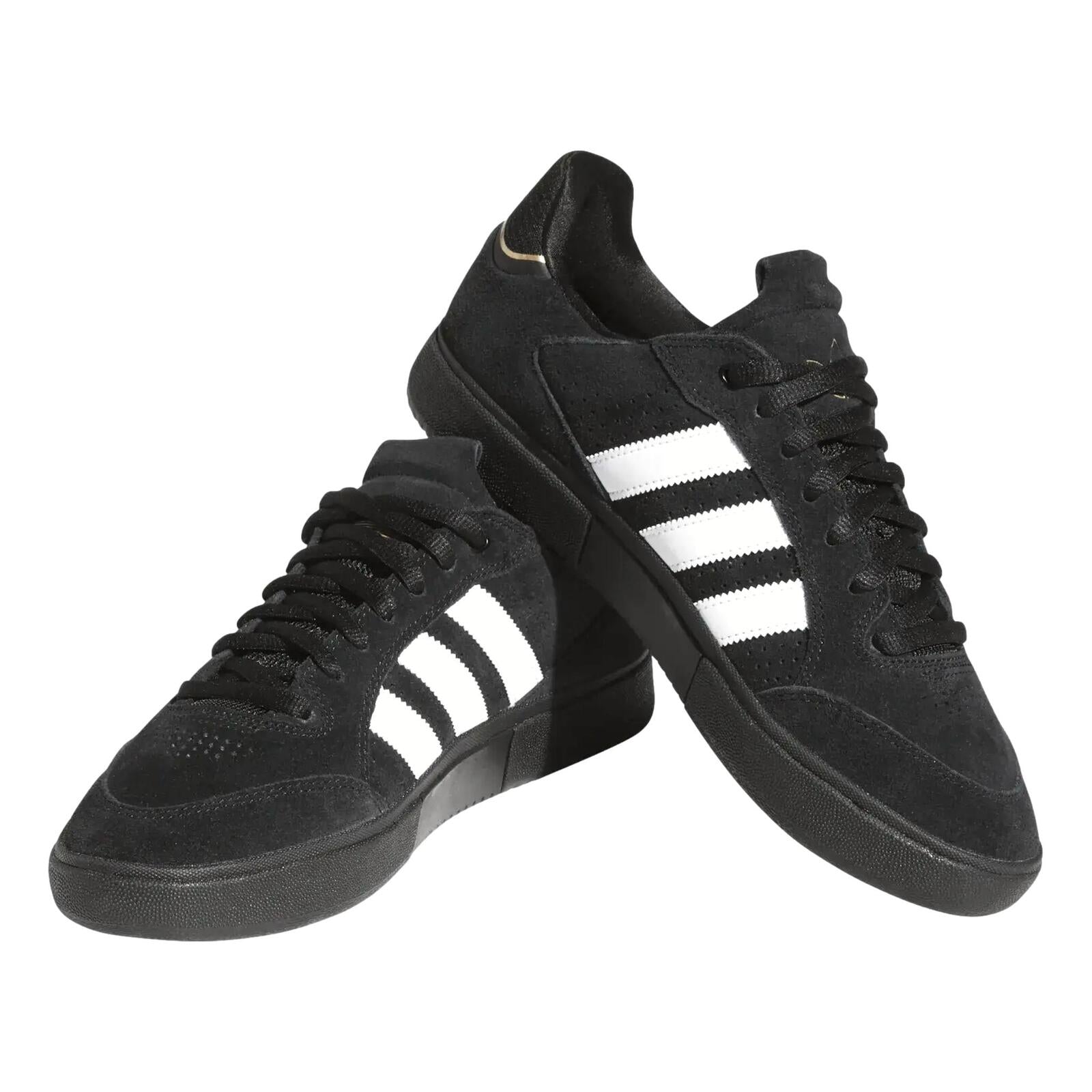 Scarpa Low Adidas Tyshawn Black White Gold
