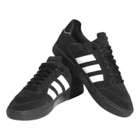 Scarpa Low Adidas Tyshawn Black White Gold