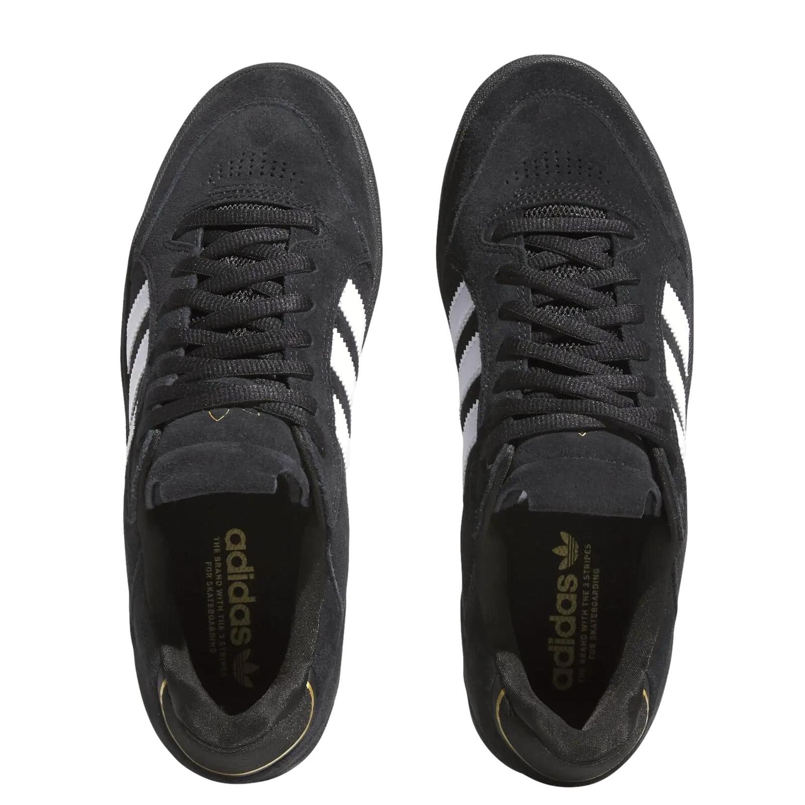 Scarpa Low Adidas Tyshawn Black White Gold