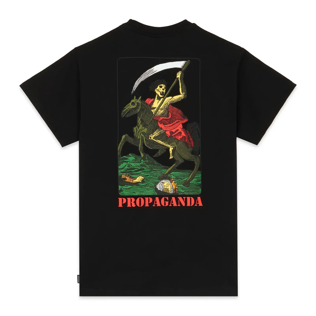 Propaganda Maglietta Death Card Nera