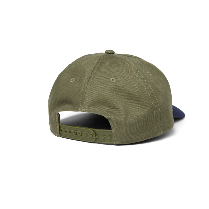 Polar Cappellino Earthquake Patch Cap Olive