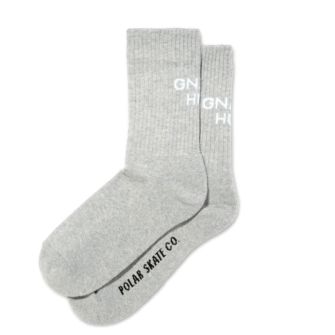 Polar Calze Grige Gnarly Huh! Socks