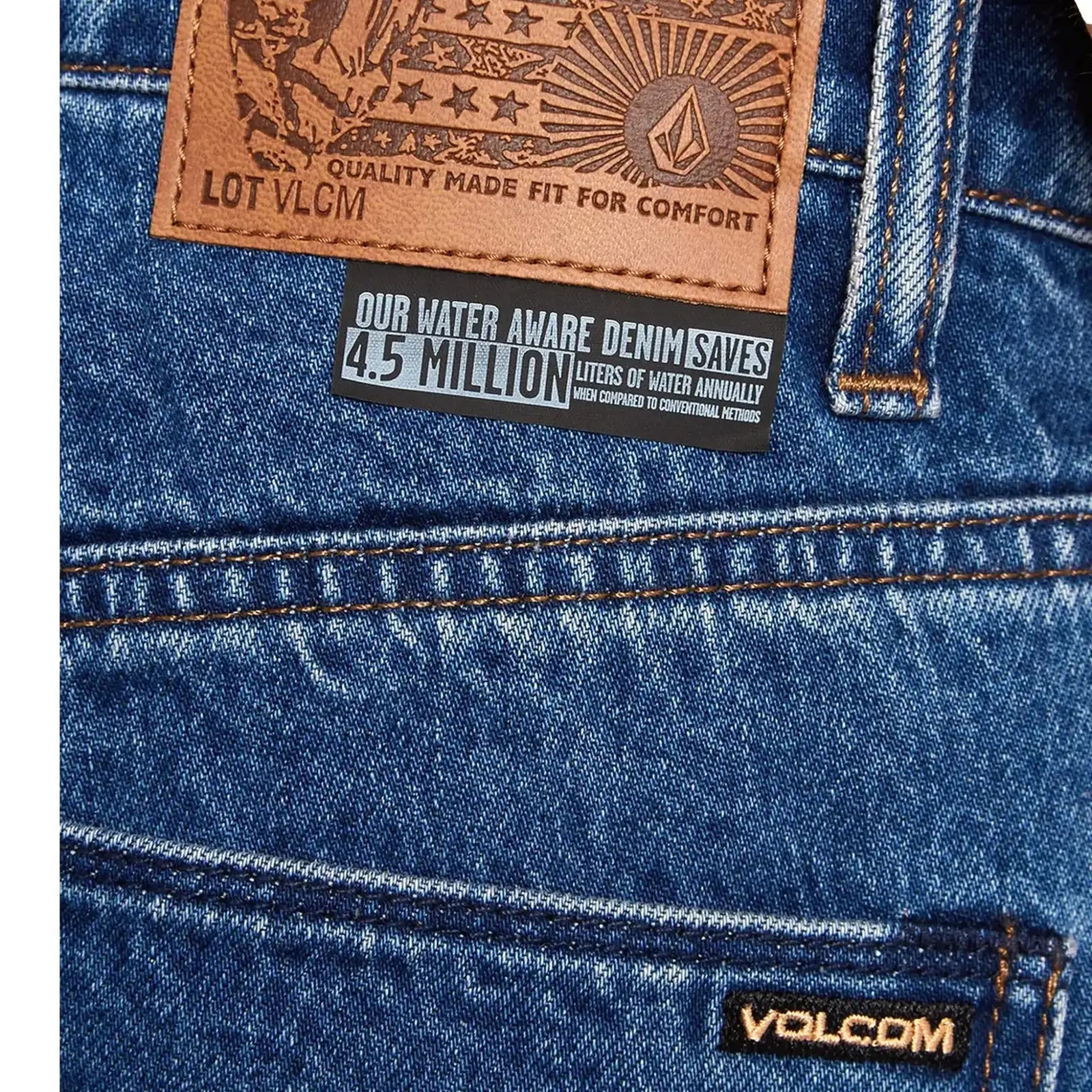 Volcom Pantaloni Denim Billow Blue