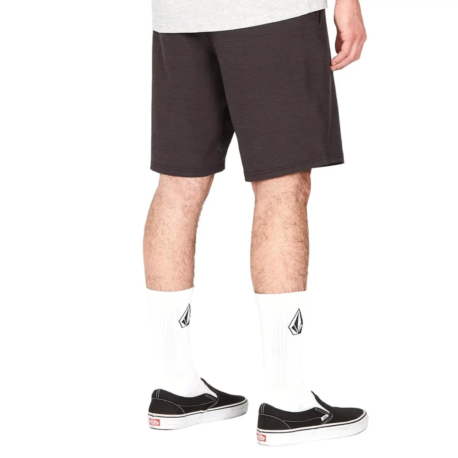 Volcom Pantaloncino Black Slub Frickin Cross Shred 20