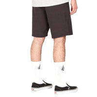 Volcom Pantaloncino Black Slub Frickin Cross Shred 20