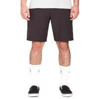 Volcom Pantaloncino Black Slub Frickin Cross Shred 20