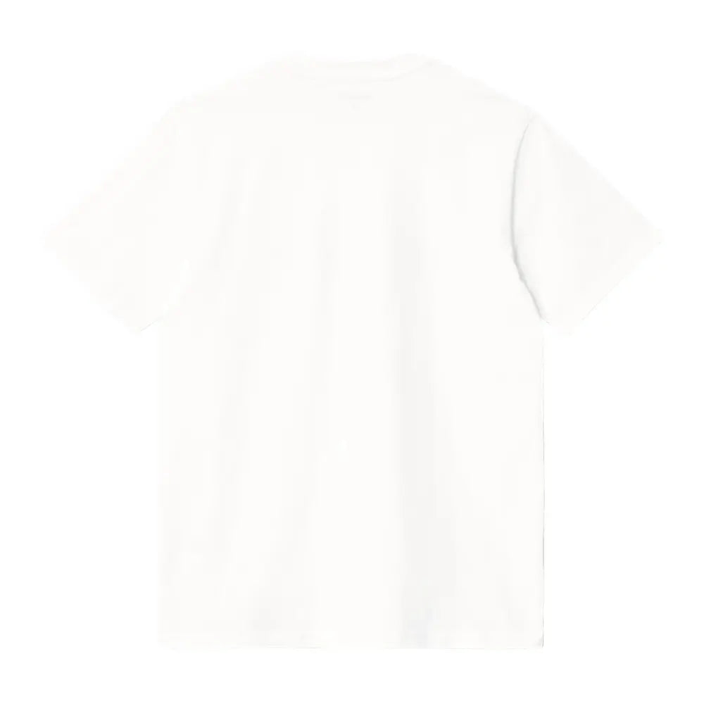 Carhartt Maglietta Bianca S/S Script